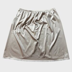 Vintage 90's minimalist Half Slip Skirt Women's small Fairy Core Cottage Core‎
